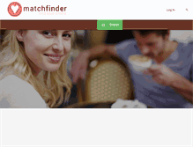 Tablet Screenshot of matchfinder.com.au